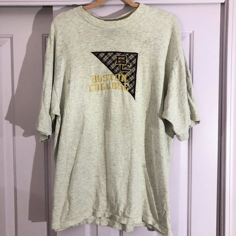 BOSTON COLLGE BC men's shirt logo Wolf XL Vintage